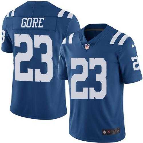 Nike Men & Women & Youth Colts 23 Frank Gore Royal Blue Color Rush Limited Jersey,We sell and wholesale Nike Men & Women & Youth Colts 23 Frank Gore Royal Blue Color Rush Limited Jersey on line form chian!